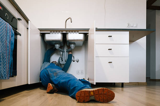 Professional Drain Cleaning technician working in Valley Stream, NY